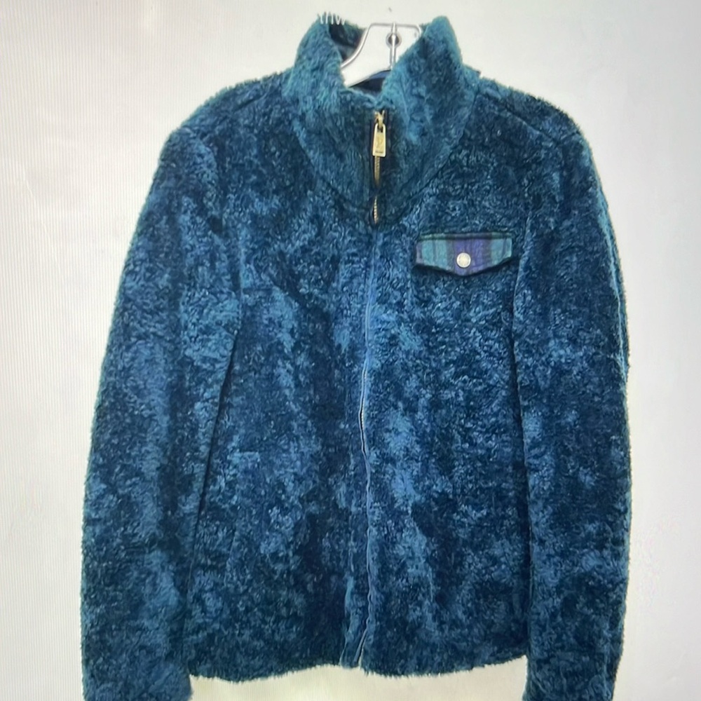 Large Pendleton Full zip up teddy jacket